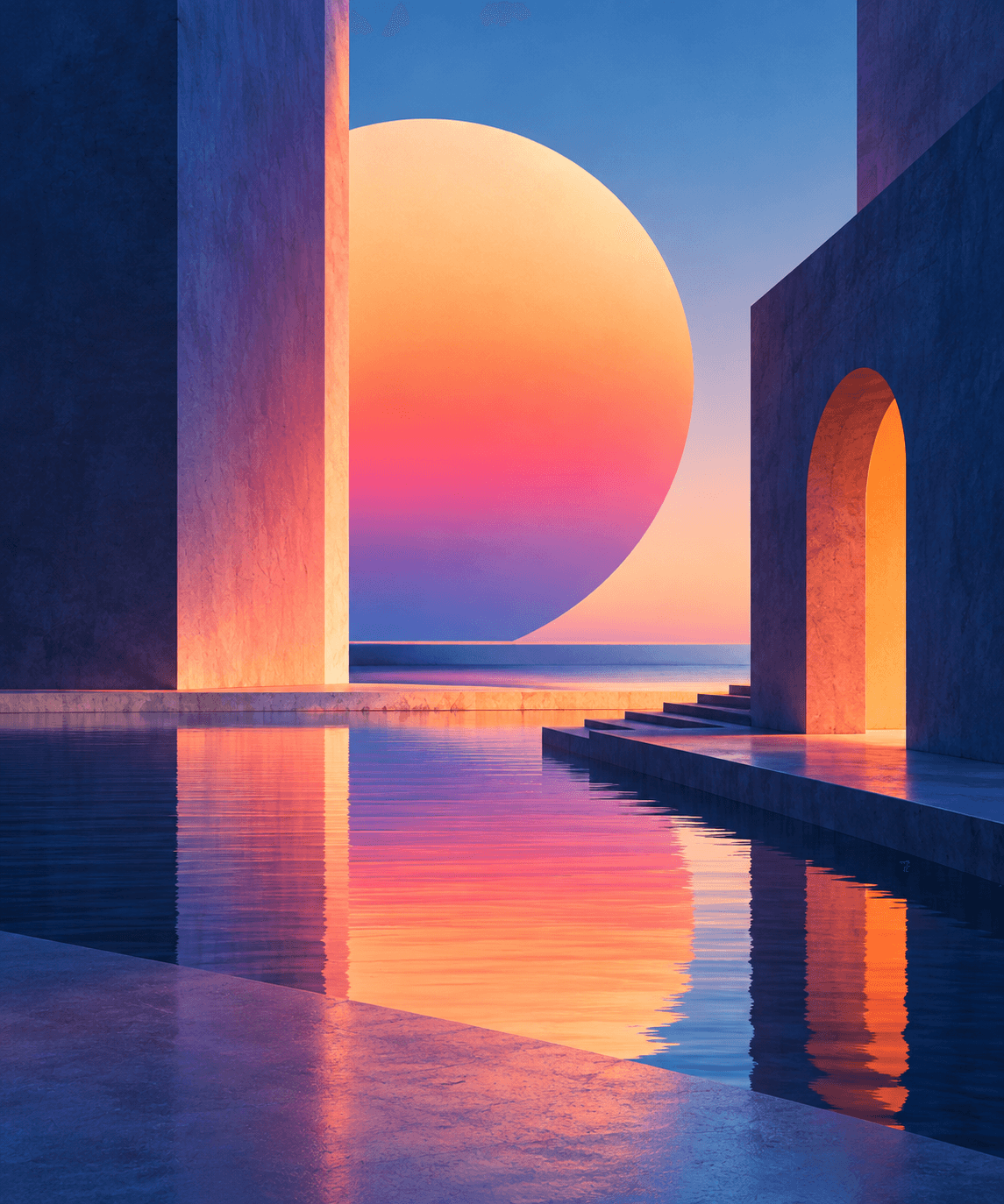 Synthetic Sunset